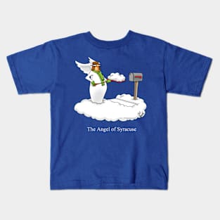 Funny Spectickles Christmas Angel Cartoon Kids T-Shirt